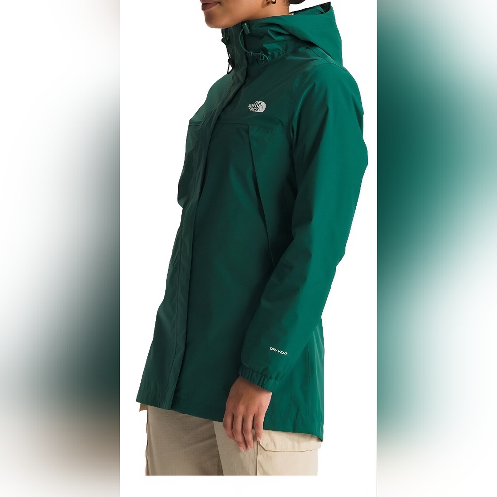 The North Face Xs Women's Teal Rain Jacket